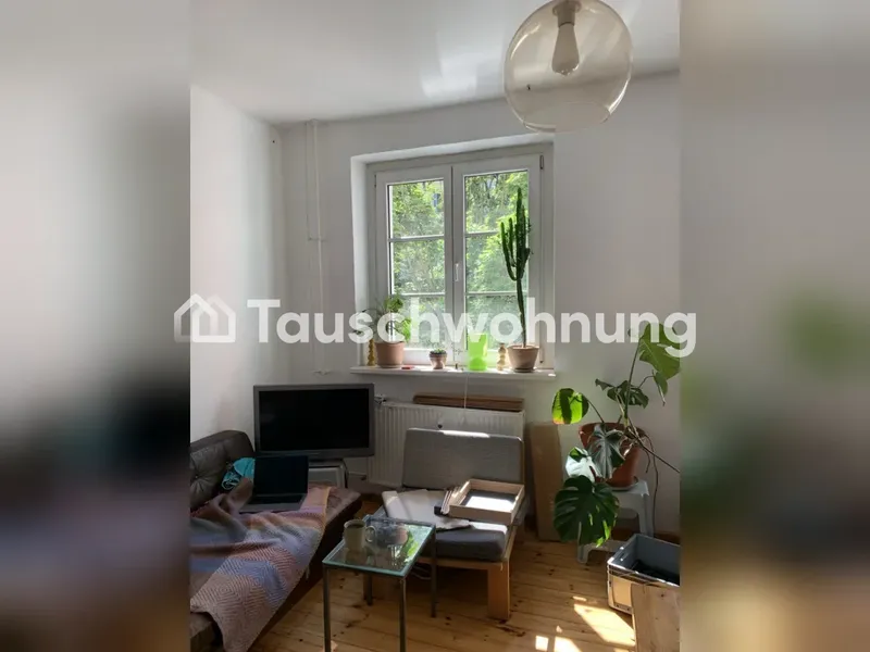 Tauschwohnung: Landeseigene 2-Zimmer Wohnung - ruhig,hell und grün — photo 1